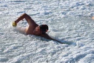 冬泳怪哥吃瓜,揭秘娱乐圈幕后真相