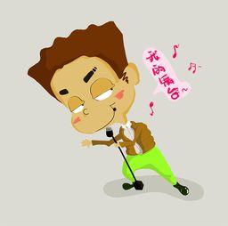 q版吃瓜小人,趣味横生的市井生活