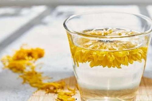 菊花茶吃瓜,吃瓜乐趣无限